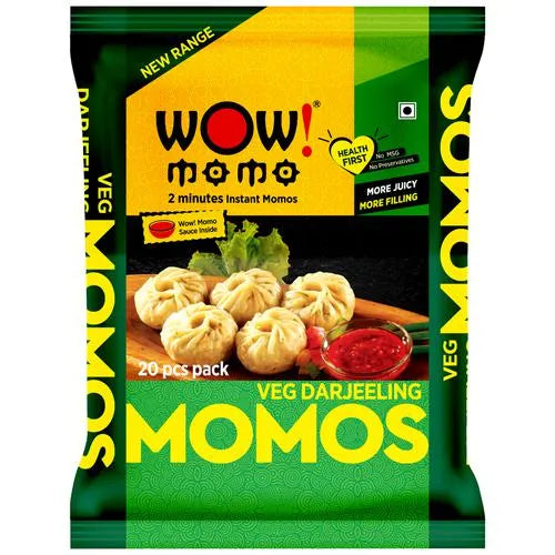 WOW VEG DARJEELING MOMOS 20PCS WOW VEG DARJEELING MOMOS 20PCS