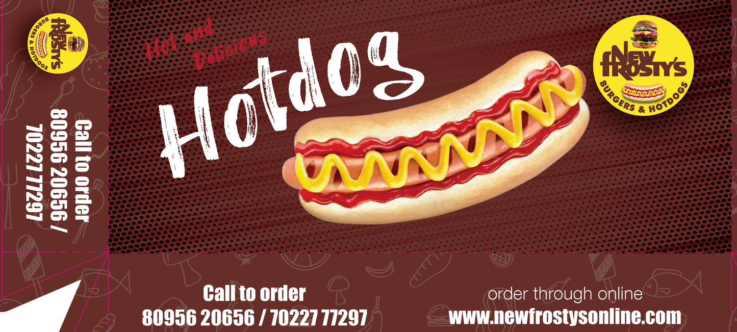 New Frostys Pork HotDog New Frostys Pork HotDog