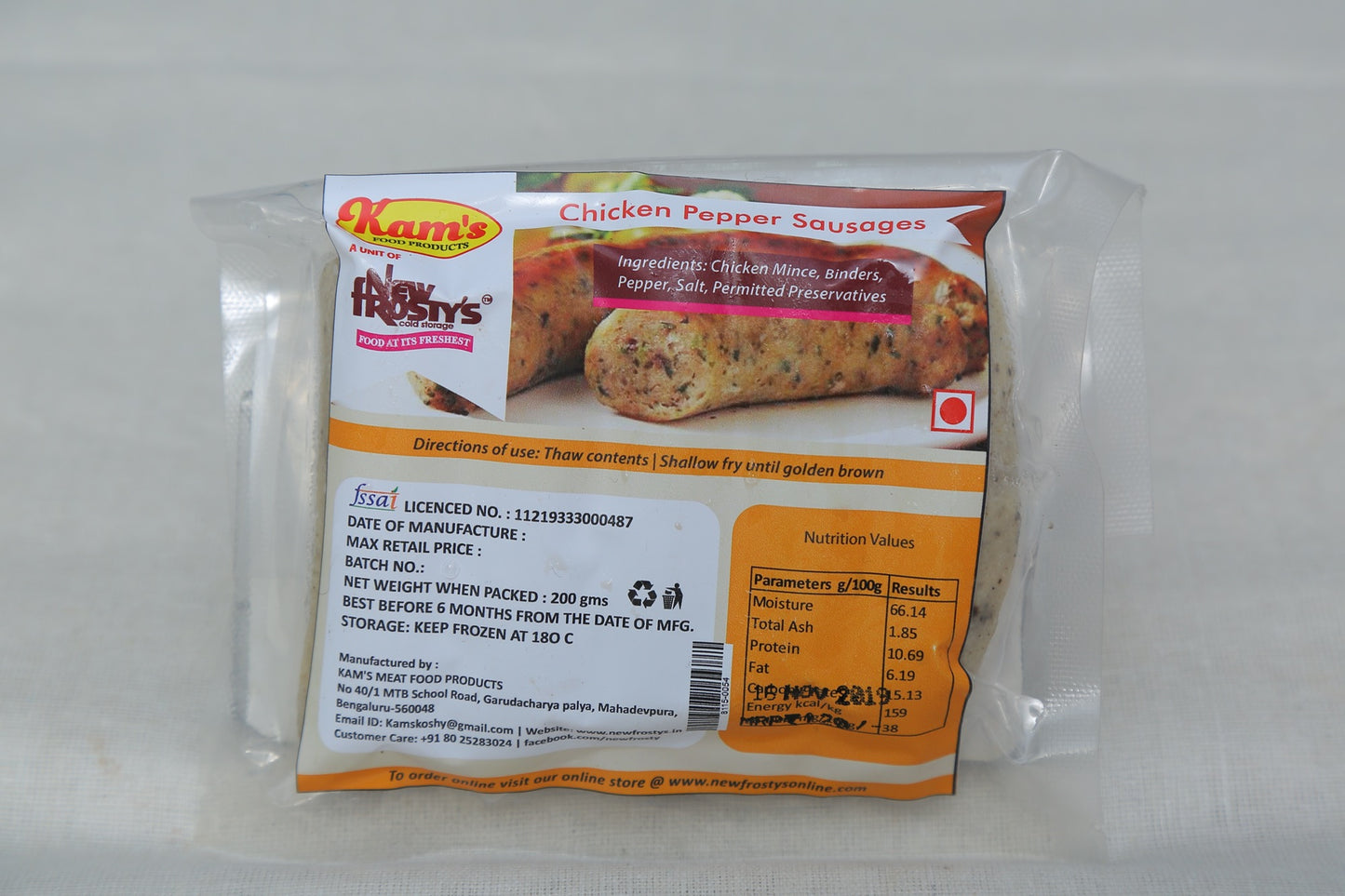 New frostys Chicken Pepper Sausage New frostys Chicken Pepper Sausage