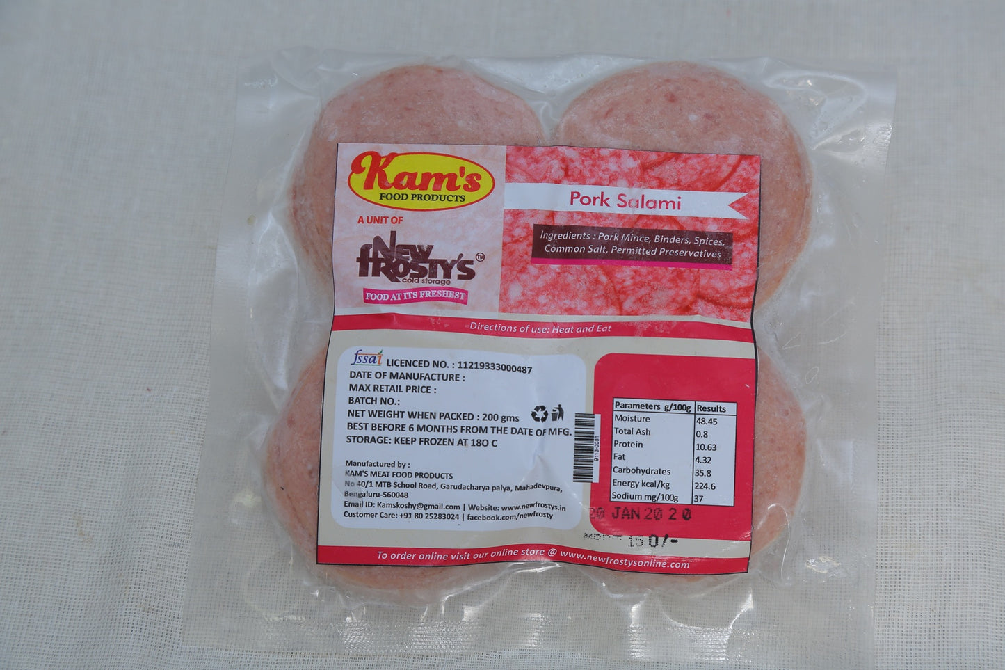 New Frostys Pork Salami New Frostys Pork Salami